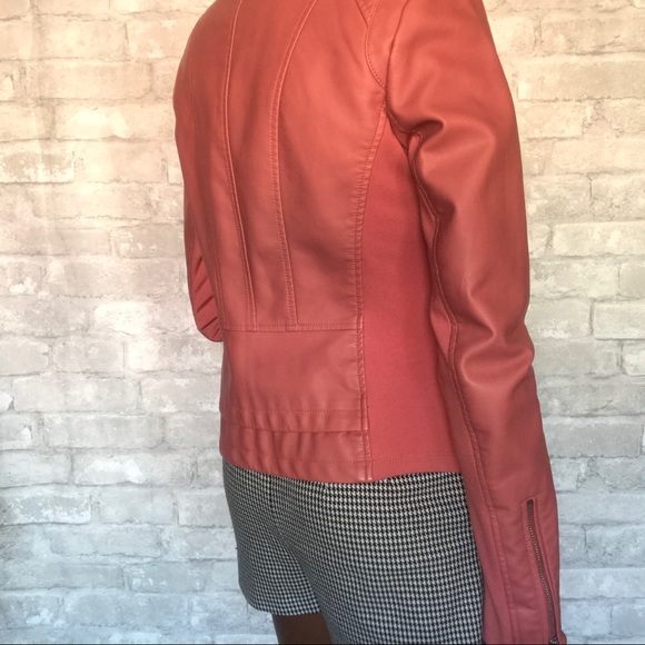 (Minus The) Leather Double Peplum Jacket - Picture 4 of 8